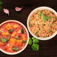 Chilli Paneer with Fried Rice