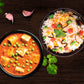 Matar Paneer with Pulao Rice