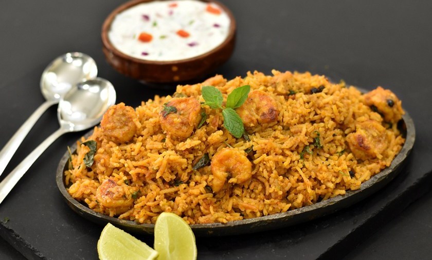 Prawn Biryani